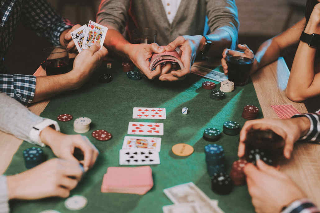Trips in poker